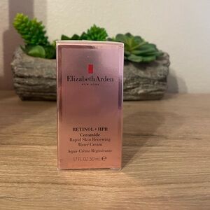 NIB Elizabeth Arden Ceramide Retinol + HPR Rapid Skin Renewing Water Cream 1.7oz